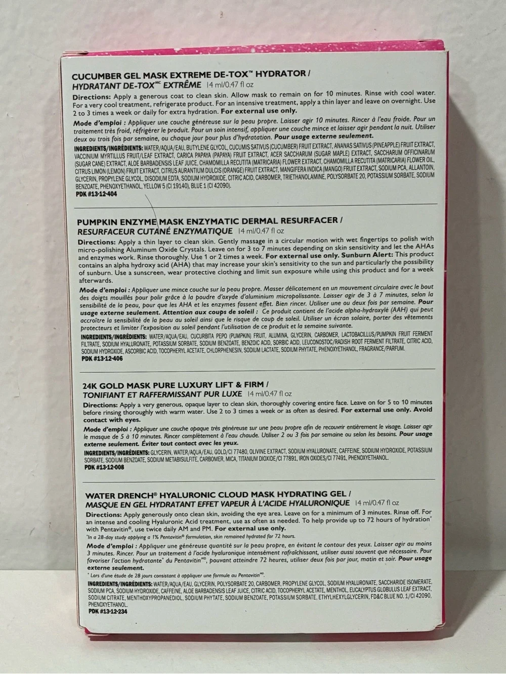 Peter‎ Thomas Roth Mini Mask Multiverse Skincare Kit NEW MISSING ONE